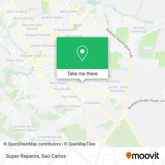 Super Reparos map
