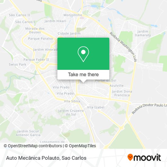 Mapa Auto Mecânica Polauto