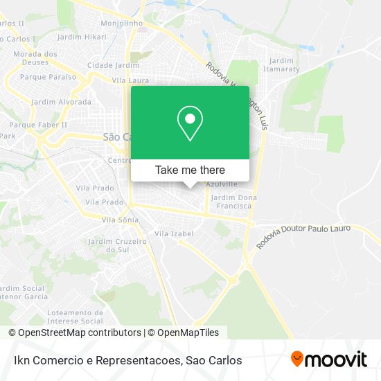 Ikn Comercio e Representacoes map