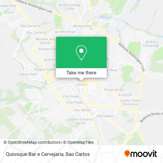 Quiosque Bar e Cervejaria map