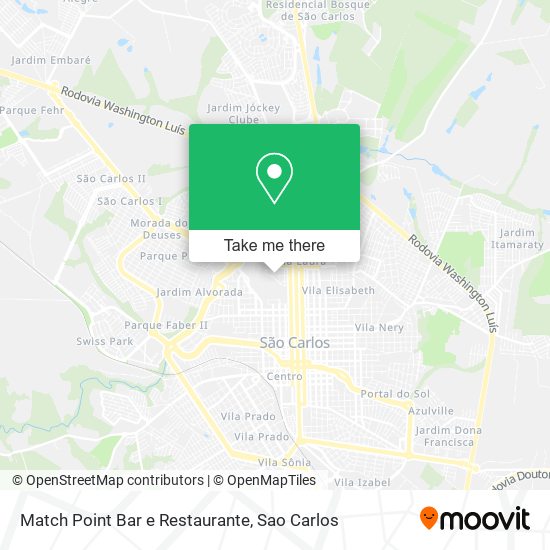 Match Point Bar e Restaurante map
