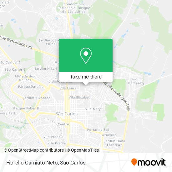Fiorello Carniato Neto map