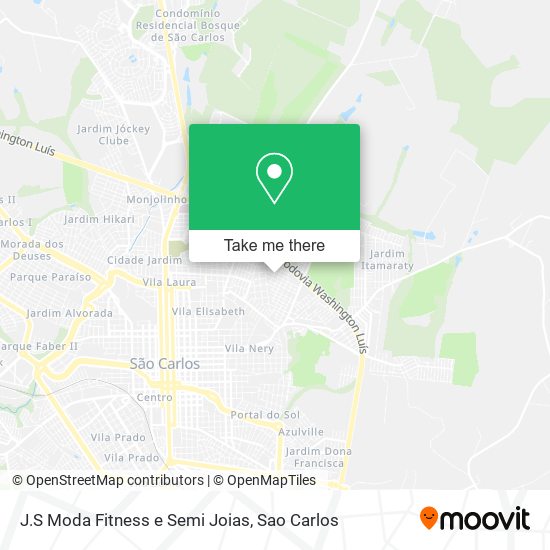 J.S Moda Fitness e Semi Joias map