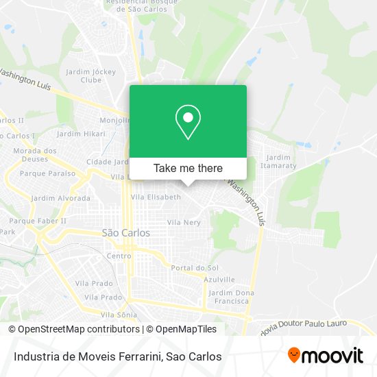 Industria de Moveis Ferrarini map