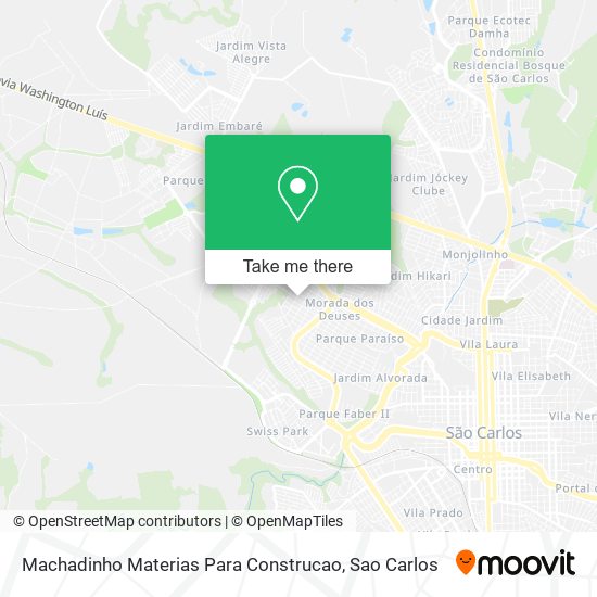 Mapa Machadinho Materias Para Construcao