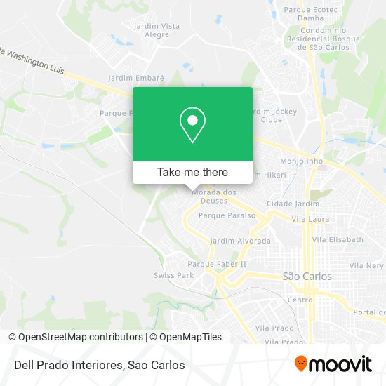 Dell Prado Interiores map