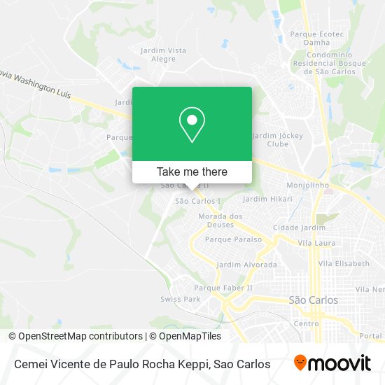 Cemei Vicente de Paulo Rocha Keppi map