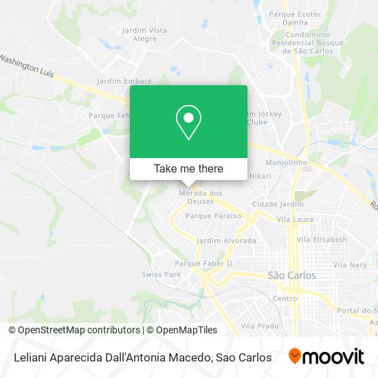Leliani Aparecida Dall'Antonia Macedo map