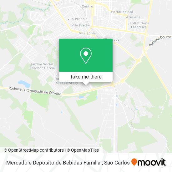 Mercado e Deposito de Bebidas Famíliar map