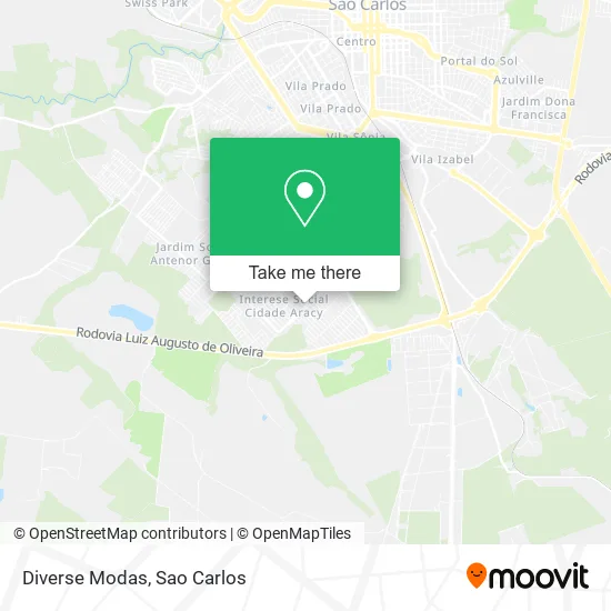 Diverse Modas map