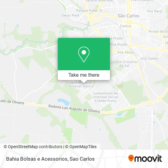Bahia Bolsas e Acessorios map