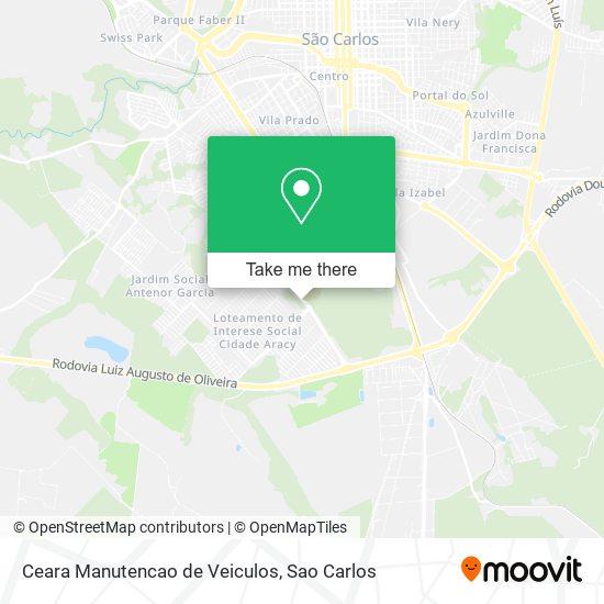 Ceara Manutencao de Veiculos map