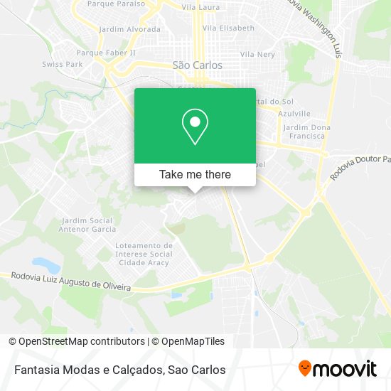 Fantasia Modas e Calçados map