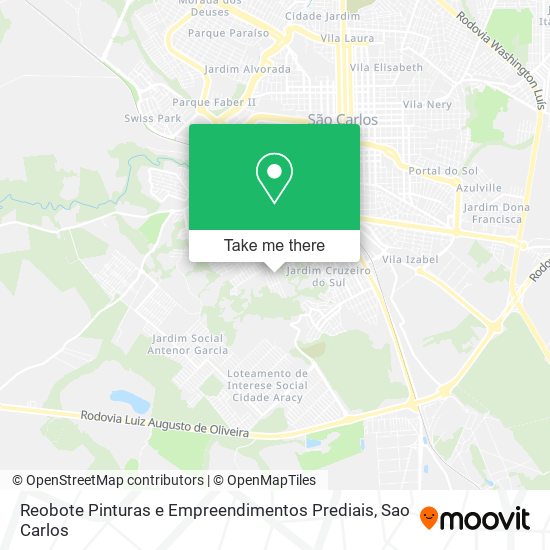 Reobote Pinturas e Empreendimentos Prediais map