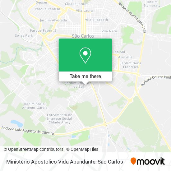 Ministério Apostólico Vida Abundante map