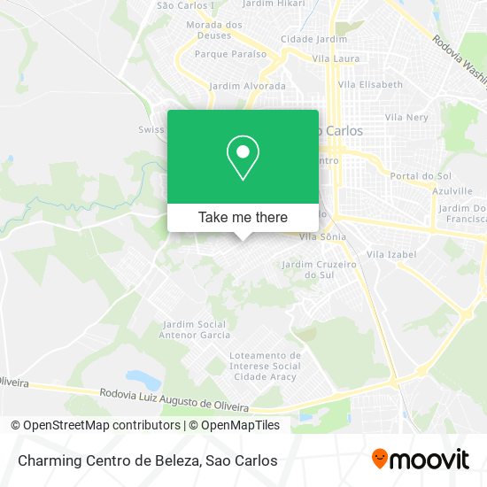 Charming Centro de Beleza map