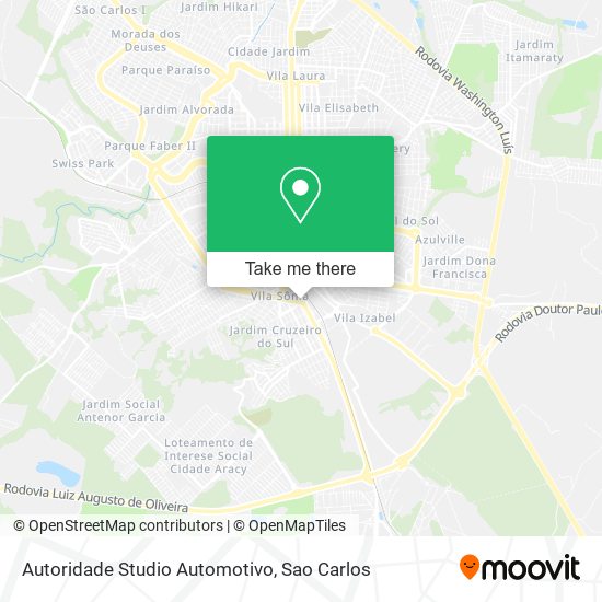 Autoridade Studio Automotivo map
