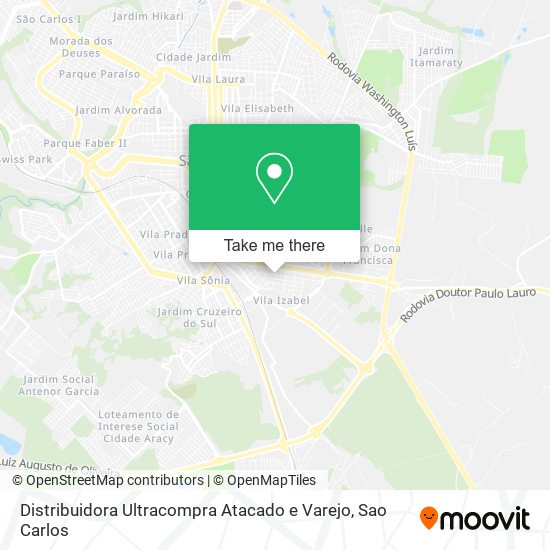 Distribuidora Ultracompra Atacado e Varejo map