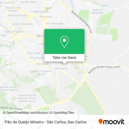 Pão de Queijo Mineiro - São Carlos map