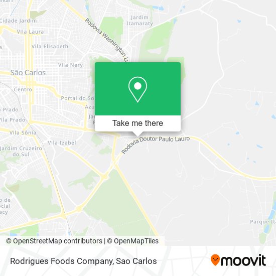 Rodrigues Foods Company map