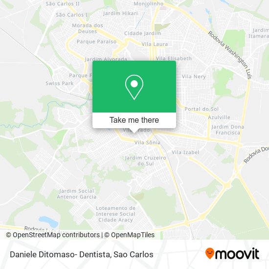 Daniele Ditomaso- Dentista map