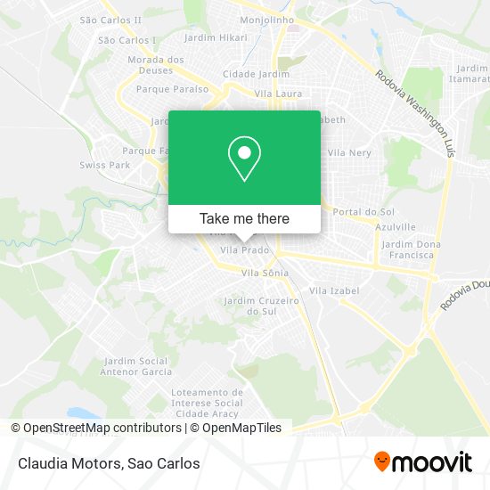 Mapa Claudia Motors