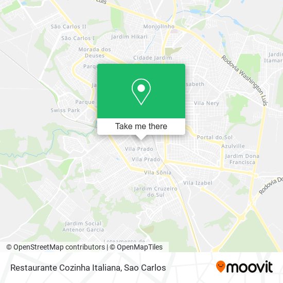 Restaurante Cozinha Italiana map