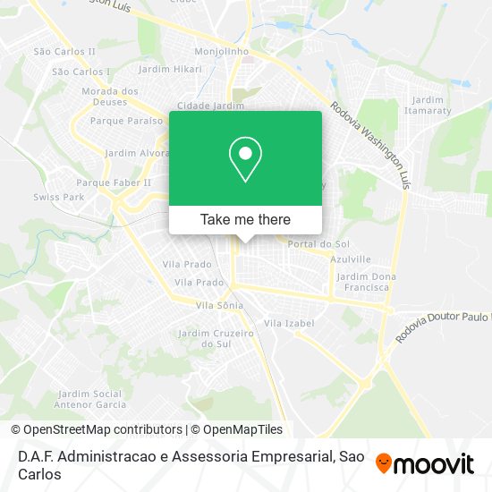 D.A.F. Administracao e Assessoria Empresarial map