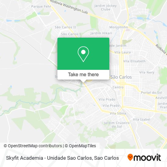 Skyfit Academia - Unidade Sao Carlos map