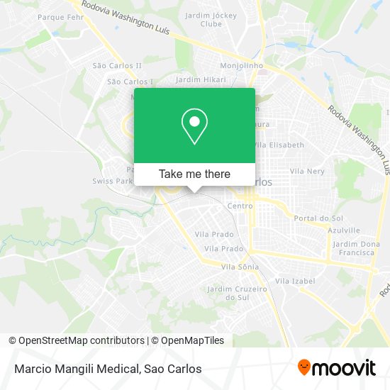 Marcio Mangili Medical map
