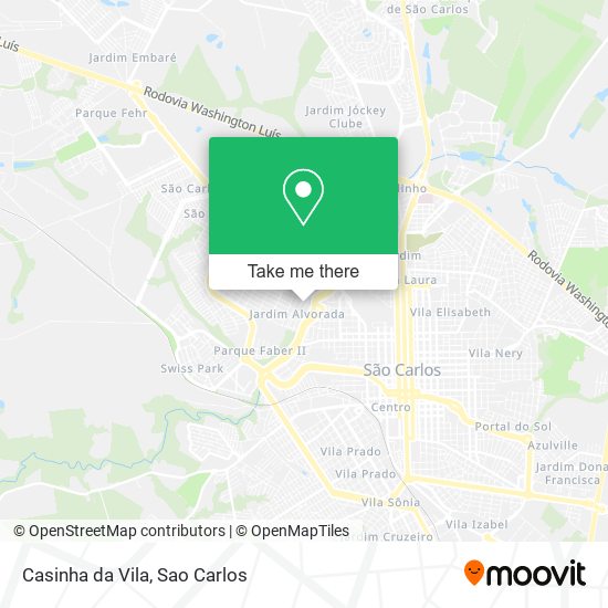 Casinha da Vila map