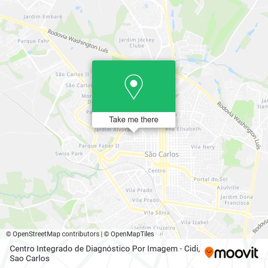 Centro Integrado de Diagnóstico Por Imagem - Cidi map