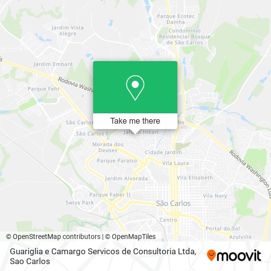 Guariglia e Camargo Servicos de Consultoria Ltda map