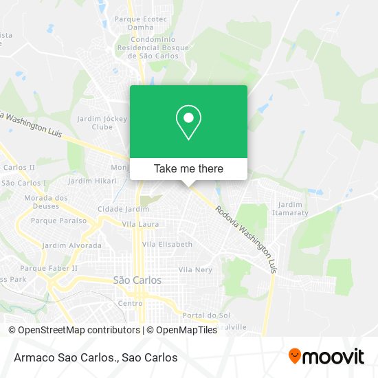 Armaco Sao Carlos. map