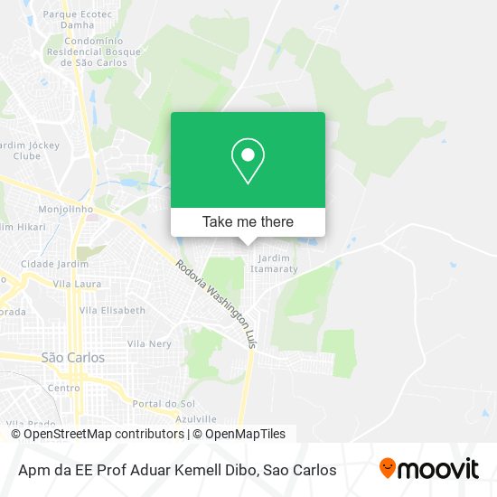 Apm da EE Prof Aduar Kemell Dibo map