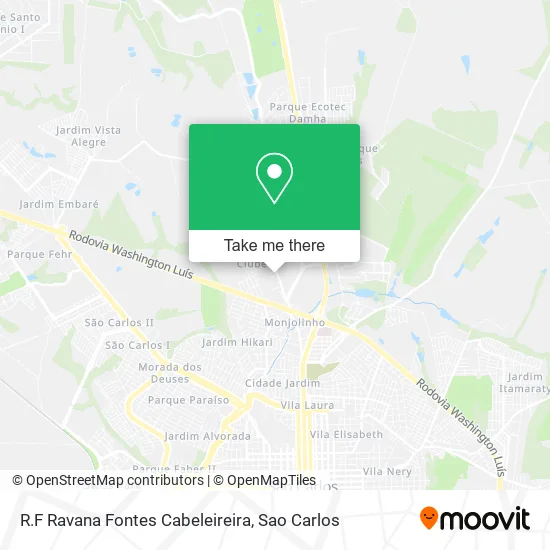 R.F Ravana Fontes Cabeleireira map