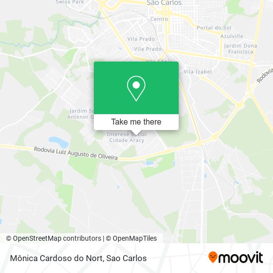 Mônica Cardoso do Nort map
