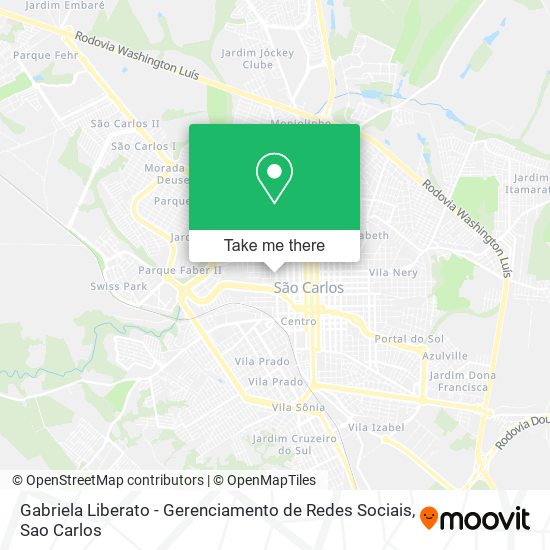 Gabriela Liberato - Gerenciamento de Redes Sociais map