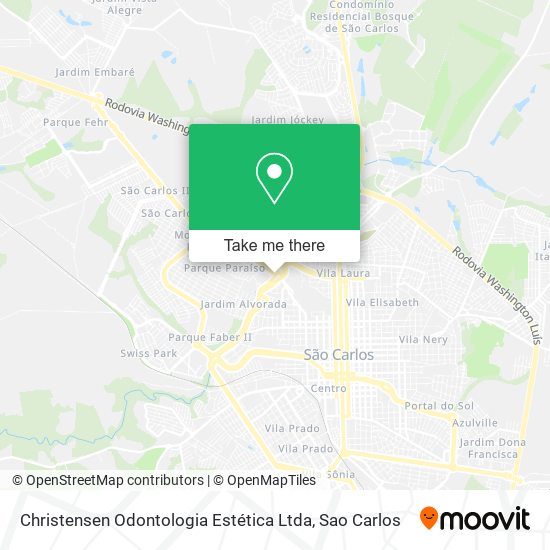Christensen Odontologia Estética Ltda map