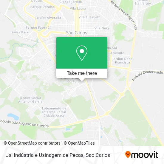 Jsl Indústria e Usinagem de Pecas map