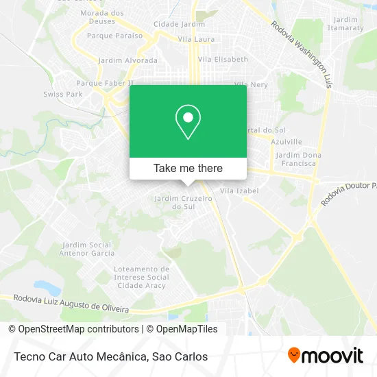 Tecno Car Auto Mecânica map