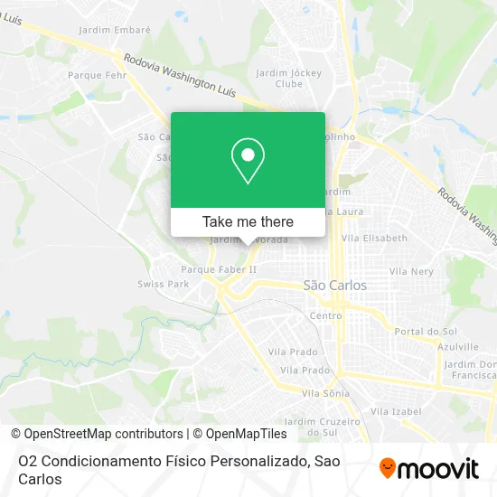 O2 Condicionamento Físico Personalizado map