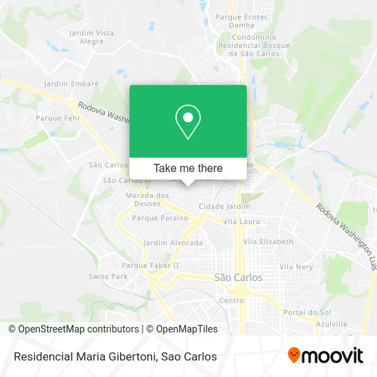 Residencial Maria Gibertoni map