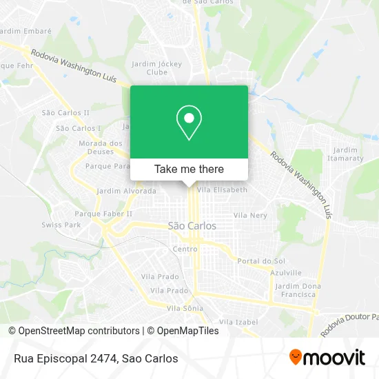 Rua Episcopal 2474 map