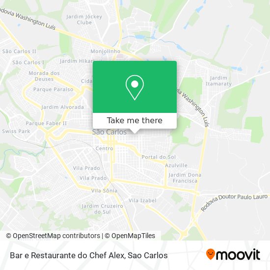 Bar e Restaurante do Chef Alex map