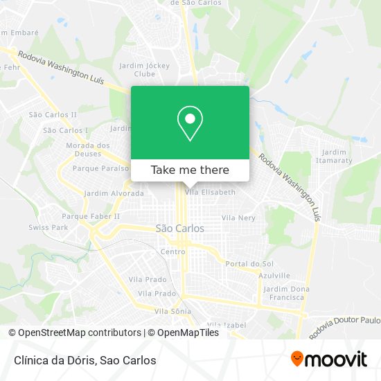 Clínica da Dóris map