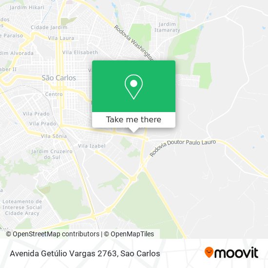 Mapa Avenida Getúlio Vargas 2763