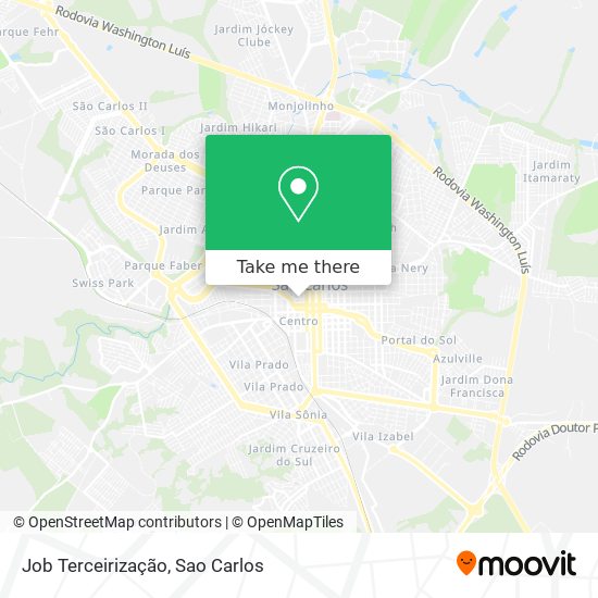 Job Terceirização map