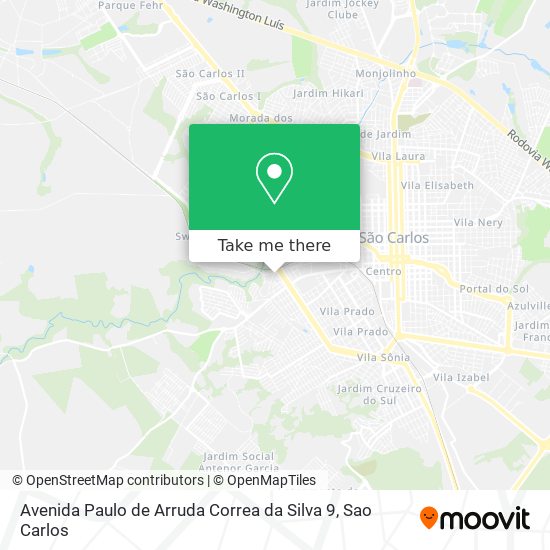 Avenida Paulo de Arruda Correa da Silva 9 map