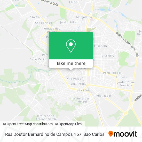 Rua Doutor Bernardino de Campos 157 map